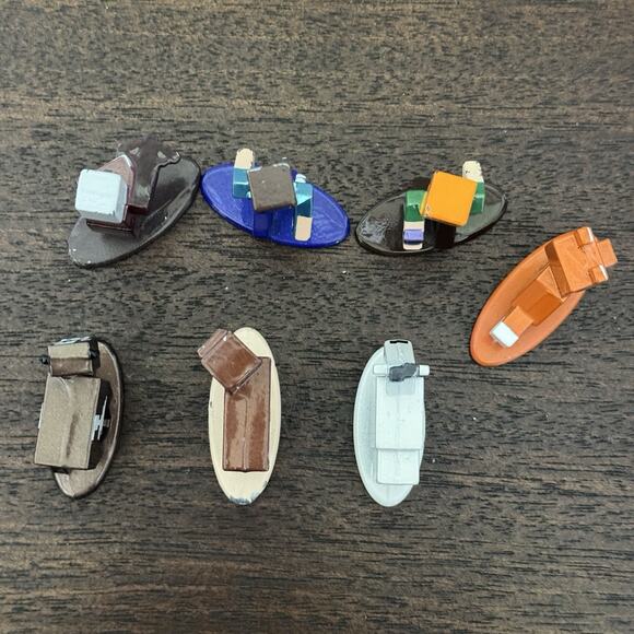 Minecraft Jada Nano Metal Miniature Figures Lot of 7 Die Cast 1.65” Collectible - Picture 14 of 15